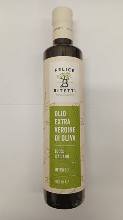 Extra panenský olivový olej INTENSO 0,5 litru